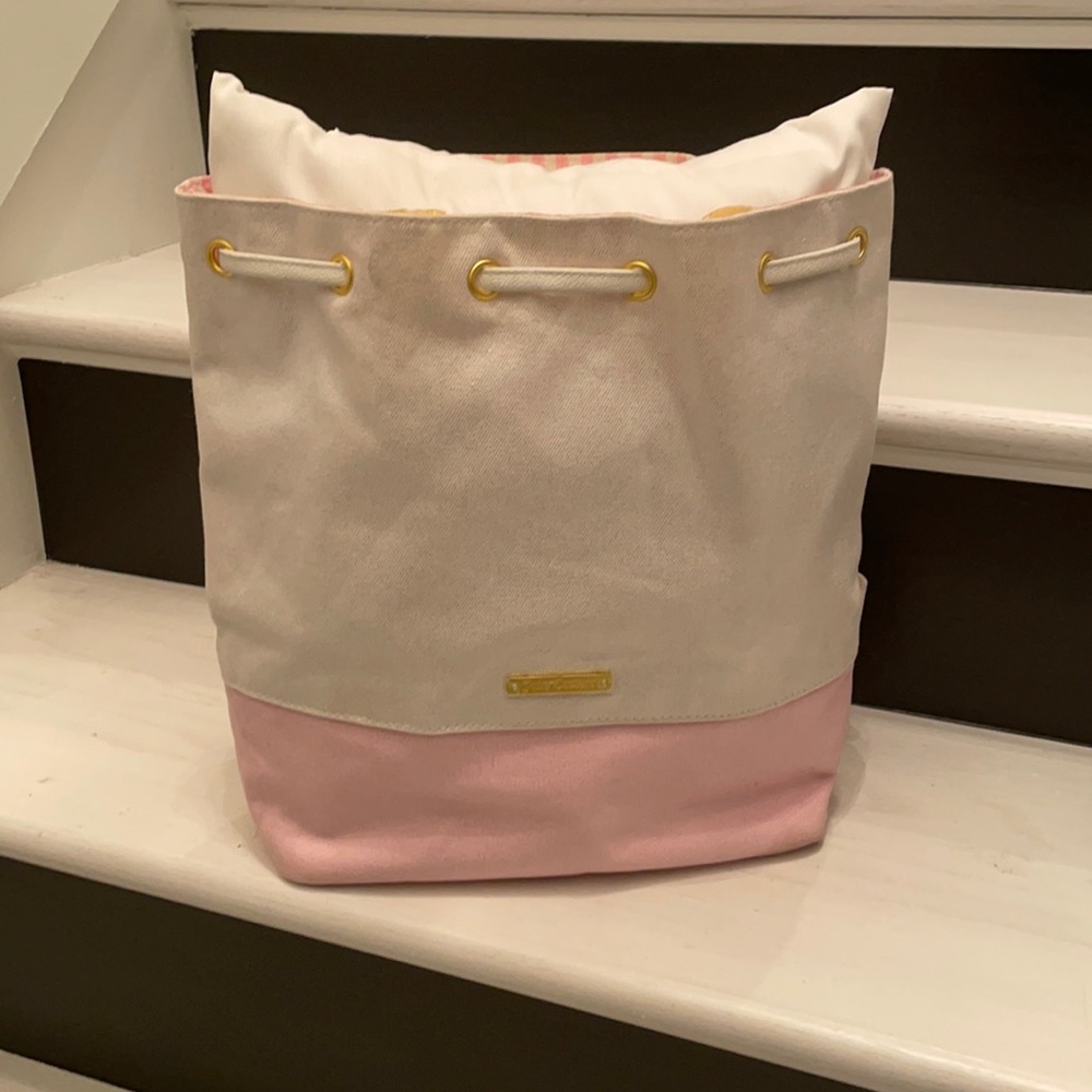 Juicy Couture Draw string Backpack with Bow!